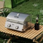 13742 | Stainless Tabletop Propane Gas Grill - Image 2
