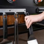 28 inch griddle with hood and front shelf - Image 4