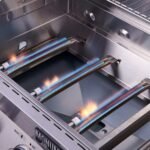 35633B | Matte Blue Infrared Propane Gas Grill - Image 3