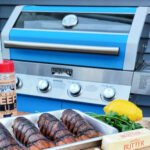 35633B | Matte Blue Infrared Propane Gas Grill - Image 10