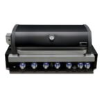 Mont Alpi MABi805-BSS 44-Inches Black Stainless Steel Propane Built-in Grill - Image 2