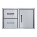Broilmaster BSAW3422SD 34" x 22" Door with Double Drawer