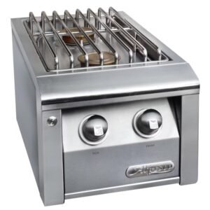 Alfresco Built-In Gas Double Side Burner