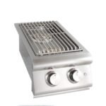 Blaze Premium LTE Built-In Gas Stainless Steel Double Side Burner With Lid - BLZ-SB2LTE-LP/NG - Image 2