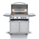 Blaze Premium LTE 32-Inch 4-Burner Freestanding Gas Grill With Rear Infrared Burner & Grill Lights - BLZ-4LTE2-LP/NG - Image 4