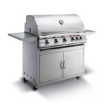 Blaze Premium LTE 40-Inch 5-Burner Freestanding Gas Grill With Rear Infrared Burner & Grill Lights - BLZ-5LTE2-LP/NG - Image 4