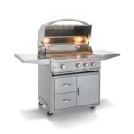 Blaze Professional LUX 34-Inch 3-Burner Freestanding Gas Grill With Rear Infrared Burner - BLZ-3PRO-LP/NG - Image 3