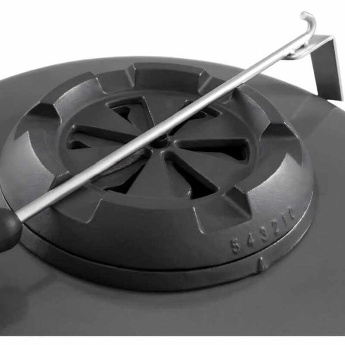 Broil-King-Keg-5000-Steel-Charcoal-Kamado-Grill-w-Cast-Iron-Damper