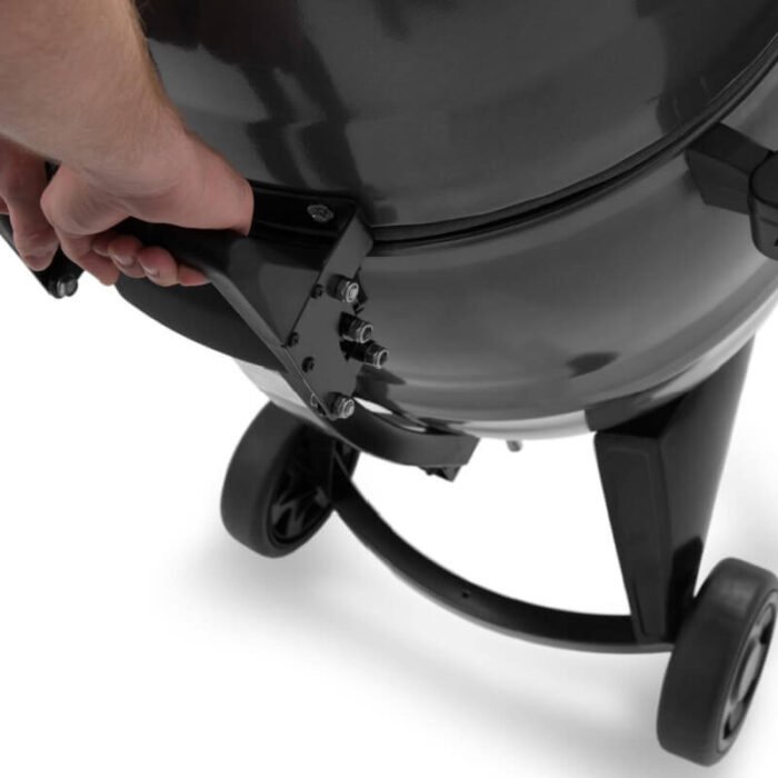 Broil-King-Keg-5000-Steel-Charcoal-Kamado-Grill-w-Grill-Cart