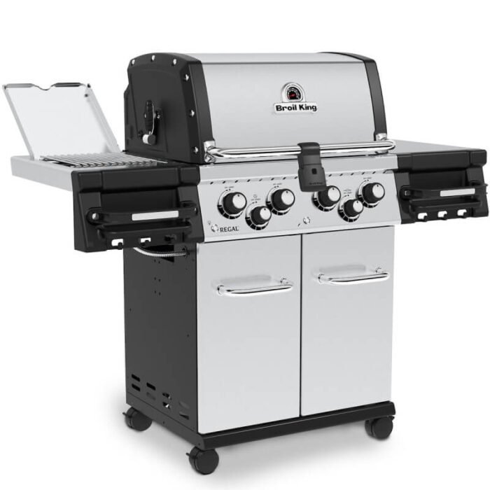 Broil-King-Regal-S-490-Pro-IR-4-Burner-Grill-w-Sear-Burner-on-Side