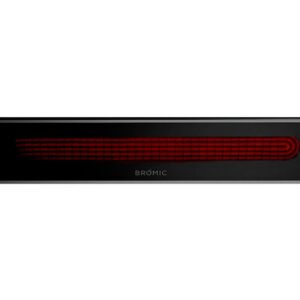 Bromic Heating - Platinum Smart-Heat 2300 Watt Radiant Infrared Outdoor Electric Heater - Black
