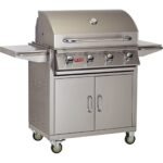 Bull 30" 4-Burner Outlaw Freestanding Gas Grill