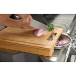 Napoleon 70012 Cutting Board with Stainless Steel Bowls - Image 3