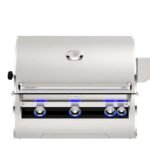 Fire Magic 30" 3-Burner Echelon Diamond Built-In Gas Grill w/ Rotisserie & Analog Thermometer (E660i)
