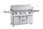 Fire Magic - Echelon Diamond E1060s 48" Freestanding Gas Grill with Rotisserie, Single Side Burner & Digital Thermometer, Propane - E1060s-8E1P-62