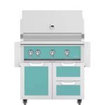 Hestan 36" Freestanding Grill with Door & Double Drawers - GBR36-GCR36 - Image 21