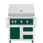 Hestan 36" Freestanding Grill with Door & Double Drawers - GBR36-GCR36 - Image 24