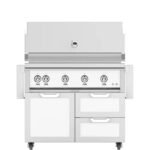 Hestan 42" Freestanding Grill with Door & Double Drawers - GBR42-GCR42 - Image 23