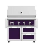 Hestan 42" Freestanding Grill with Door & Double Drawers - GBR42-GCR42 - Image 25
