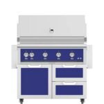 Hestan 42" Freestanding Grill with Door & Double Drawers - GBR42-GCR42 - Image 28