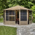 Gazebo-Penguin-Florence-SandSolarium-MetalRoof-41212MR-12
