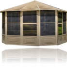 Gazebo-Penguin-Florence-SandSolarium-MetalRoof-41212MR-12