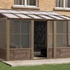 Gazebo-Penguin-Florence-SandWallMounted-Solarium-Polycarbonate-Roof-W1207-12