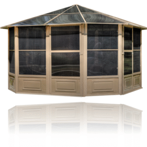 Gazebo Penguin - Florence Sand Solarium with Polycarbonate Roof