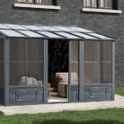 Gazebo-Penguin-Florence-Slate-Wall-Mounted-Solarium-PolycarbonateRoof_1