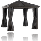 Gazebo-Penguin-Venus-Brown-Gazebo-MetalRoof_1