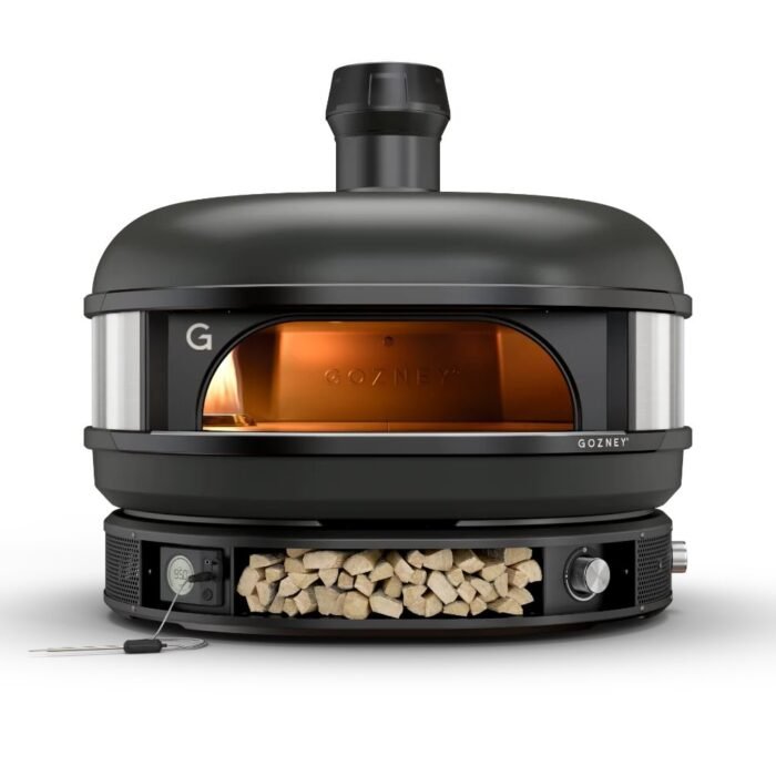 Gozney_Dome_Off-Black_Outdoor_Dual_Fuel_Pizza_Oven