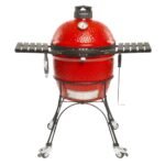 Kamado Joe Classic Joe II Freestanding 18-Inch Charcoal Grill w/ Grill Gripper & Ash Tool