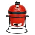 KamadoJoeJoeJr13.5-inchPortableCeramicCharcoalGrillwGrillStand