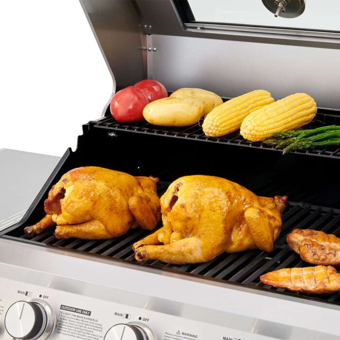 MonumentGrillsLarger3-BurnerPropaneGasGrillsbarbequeStainlessSteelHeavy-DutyCabinetStylewithLEDControls_Mesa300_7