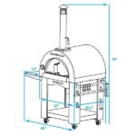 Pinnacolo Premio Wood Fired Outdoor Pizza Oven with Accessories - PPO-1-02 - Image 8