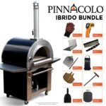 Pinnacolo - Ibrido Hybrid Gas/Wood Oven with Cart, 35,000 btu LP Burner, Includes Premium Accessory Package - PPO-1-03 - Image 12