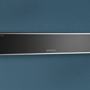 Bromic Platinum Marine Smart-Heat 4500 Watt Radiant Infrared Outdoor Electric Heater | Black | 208V