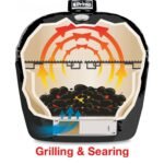 Primo All-In-One Oval XL 400 Ceramic Kamado Grill With Cradle, Side Shelves, And Stainless Steel Grates - PGCXLC - Image 12