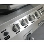 Primo PGGXLC Oval XL Mobile Gas Grill w/ (4) Burners - Ceramic Shell, Liquid Propane - PGGXLC - Image 6