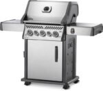 Napoleon Rogue® SE 425 RSIB Stainless Steel Gas Grill with Infrared Side Burner and Rear Burner - RSE425RSIBPSS-1 - Image 2