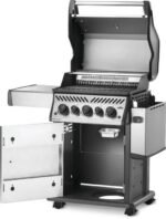 Napoleon Rogue® SE 425 RSIB Stainless Steel Gas Grill with Infrared Side Burner and Rear Burner - RSE425RSIBPSS-1 - Image 3