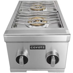 Coyote 12 Inch Gas Built-In Double Side Burner