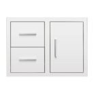 Summerset_30-Inch_2-Drawer_Door_Combo