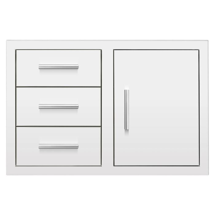 Summerset_33-Inch_3-Drawer_Door_Combo