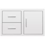 Summerset 36-Inch 2-Drawer & Door Combo