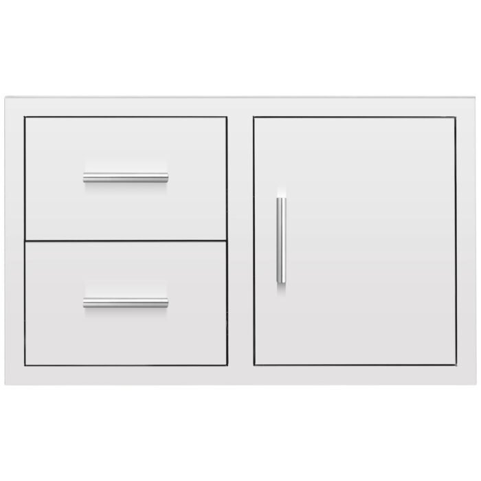 Summerset_36-Inch_2-Drawer_Door_Combo