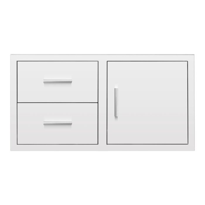 Summerset_42-Inch_2-Drawer_Door_Combo