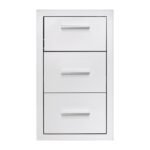 Summerset 17-Inch Vertical 2-Drawer & Paper Towel Holder - Image 2