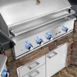 Delta Heat 38-Inch 3-Burner Built-In Gas Grill w/ Infrared Rotisserie Burner - Image 2