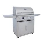Blaze LTE PRO 32-Inch 4-Burner Freestanding Gas Grill w/ Digital Temperature Screen & Rear Infrared Burner - Image 2